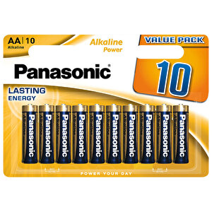 Panasonic Alkalin Power AA Kalem Pil 10'lu Paket buyuk 2